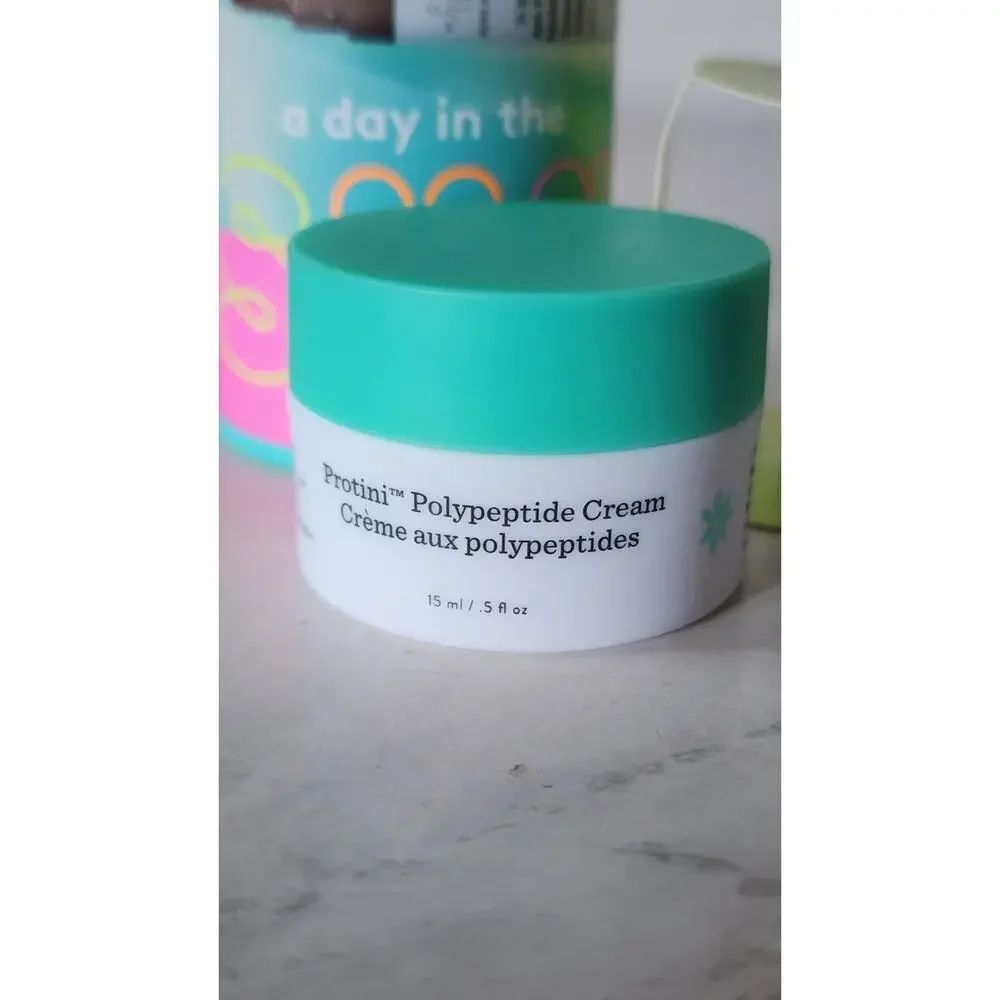 Drunk Elephant Mini Protini Polypeptide Cream 15ml/.5 Fl oz & B-goldi Drops